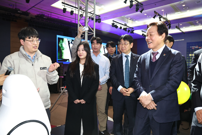 경남 AI 대전환 선포식. 경남도청 제공 