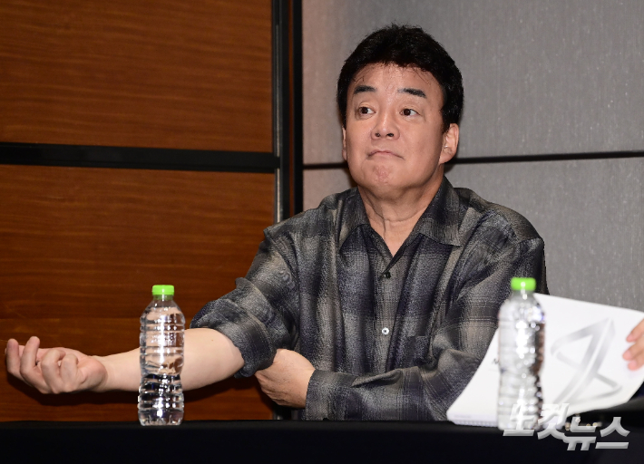 백종원 더본코리아 대표. 류영주 기자