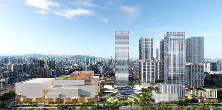 광주 광천터미널 복합화 사업 조감도. 광주광역시 제공