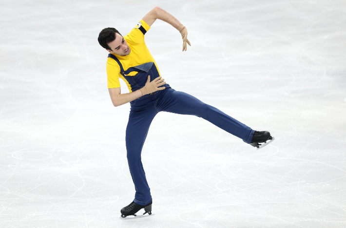 스페인 피겨스케이팅 남자 싱글 국가대표 과리노 사바테. 연합뉴스