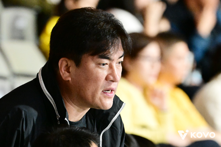 차상현 감독. 한국배구연맹
