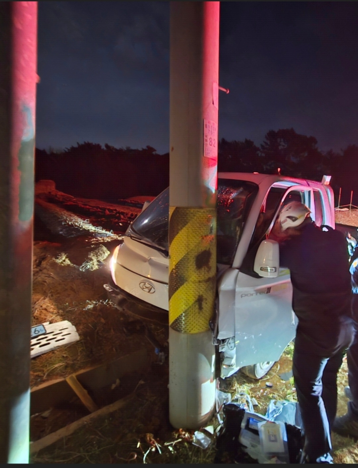 사고 모습. 충남 보령소방서 제공