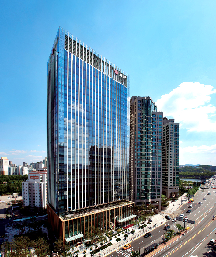 LG유플러스 용산 사옥. LG 유플러스 제공