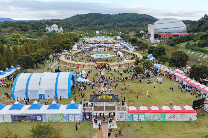 2025년 남사당 바우덕이 축제. 안성시 제공