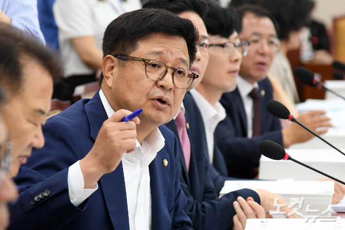 국민의힘 김장겸 의원. 박종민 기자