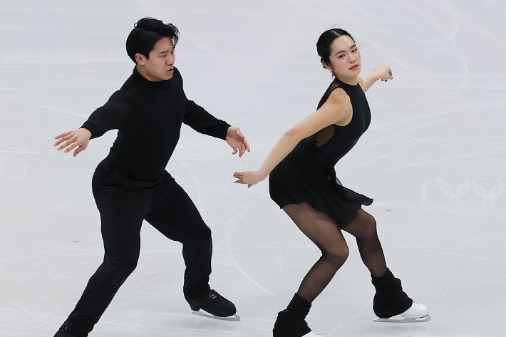 임해나와 권예. 연합뉴스