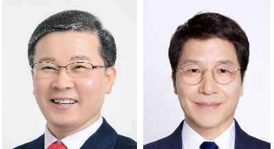 임준희, 이용기(왼쪽부터). 자료사진