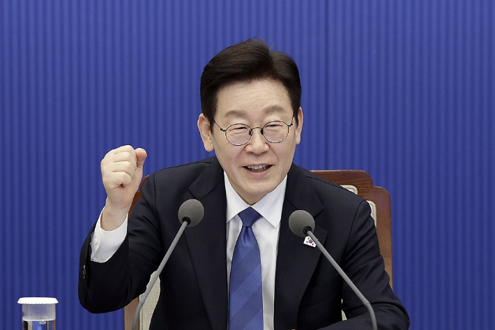 이재명 대통령, 동계올림픽 응원. 연합뉴스