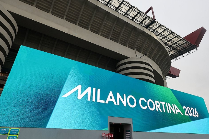 2026 밀라노-코르티나담페초 동계올림픽 개회식이 열리는 이탈리아 밀라노 산시로 올림픽 스타디움의 모습. 연합뉴스