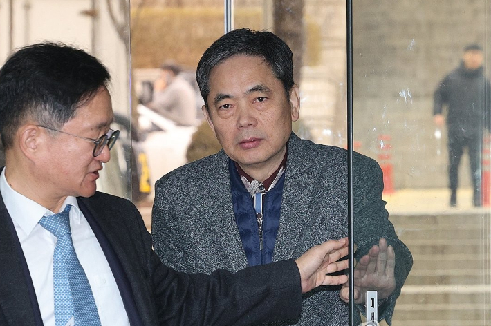 '대장동 50억클럽' 뇌물·은닉 혐의를 받는 국민의힘 곽상도 전 의원. 연합뉴스