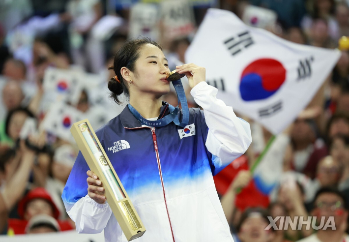 한국 여자 배드민턴 간판 안세영. 연합뉴스 