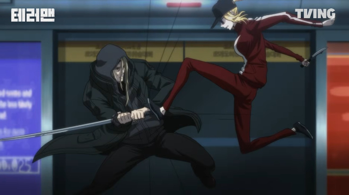 애니메이션 '테러맨'. 티빙 제공