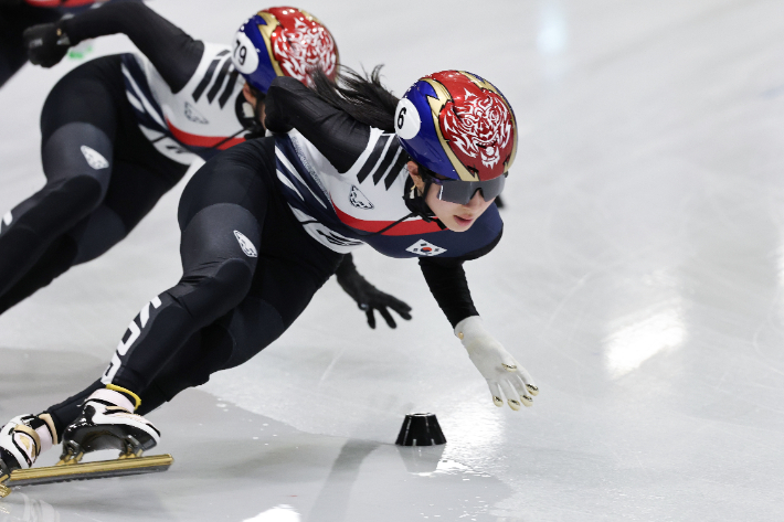 훈련하는 김길리. 연합뉴스
