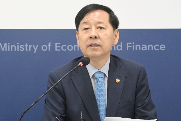 구윤철 부총리 겸 재정경제부 장관. 재정경제부 제공