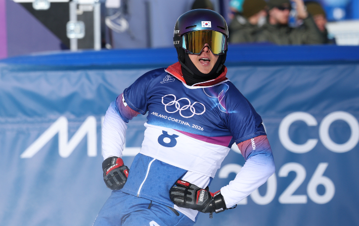 스노보드 김상겸. 연합뉴스