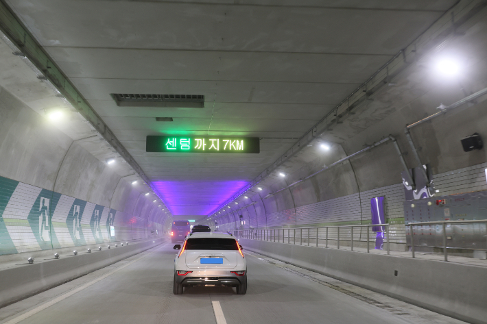 만덕~센텀 도시화고속도로. 부산시 제공