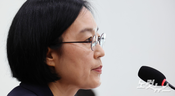 한성숙 중소벤처기업부 장관. 황진환 기자