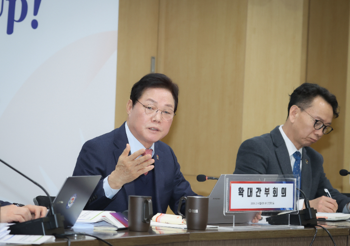 박완수 "행정통합 기본법·주민투표 요구 '적절', 흔들림 없이 추진"