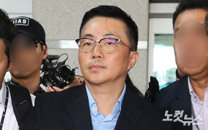 '김건희 집사' 김예성씨. 영종도=박종민 기자