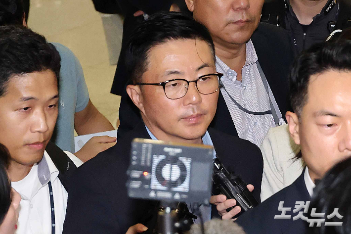'김건희 집사' 김예성 씨. 박종민 기자