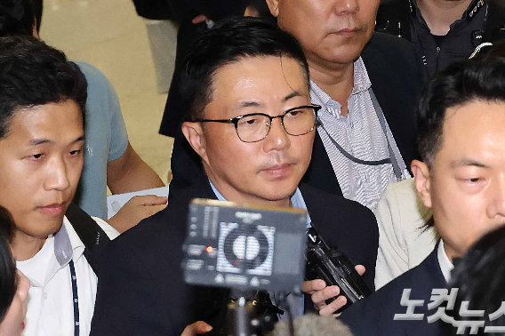 '김건희 집사' 김예성 씨. 박종민 기자