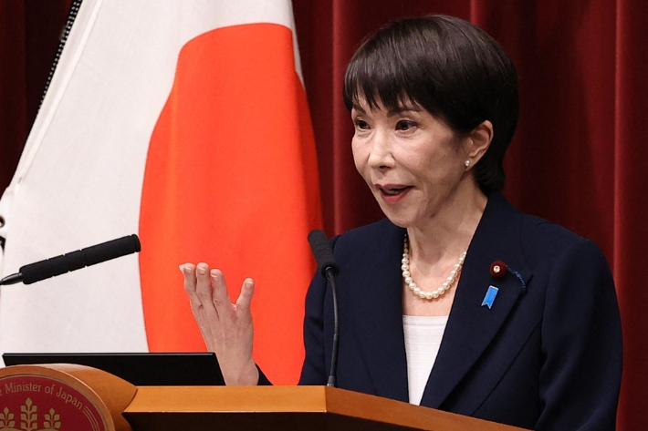 다카이치 사나에 일본 총리. 연합뉴스