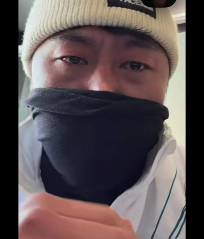 김상겸 아내 SNS 영상 캡처