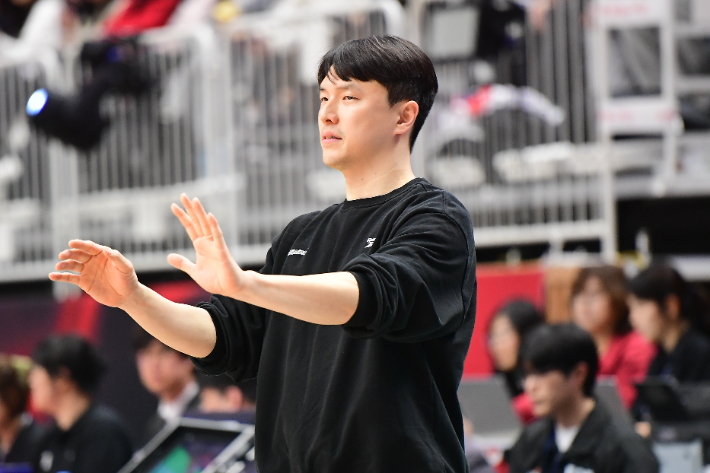 삼성 김효범 감독. KBL 제공
