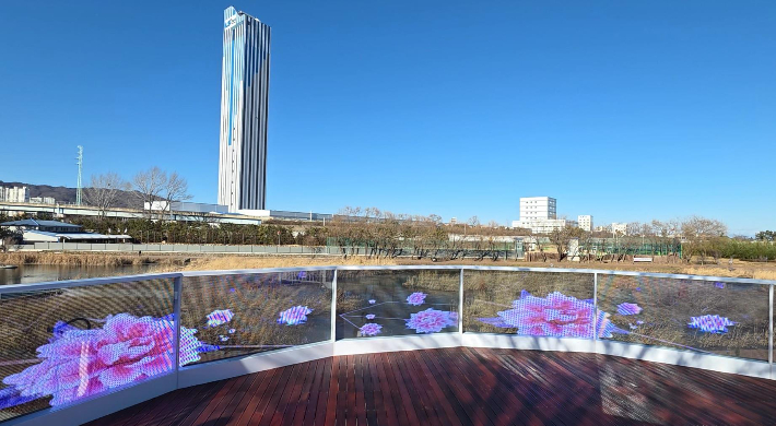 전망형 데크. 동해시 제공