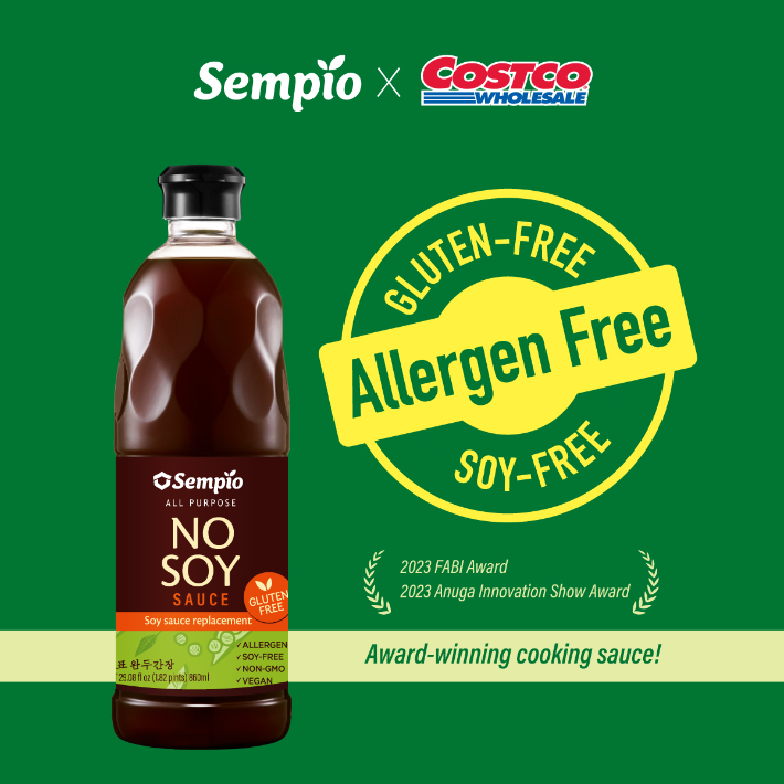 샘표의 '완두간장'이 미국 코스트코에 입점했다. 샘표 제공