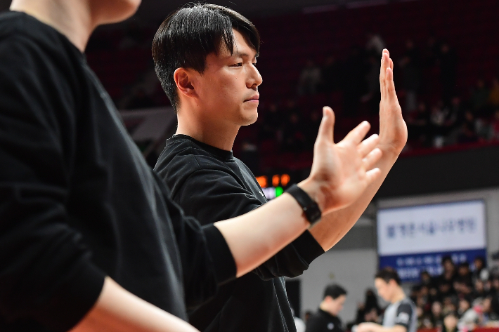 삼성 김효범 감독. KBL 제공