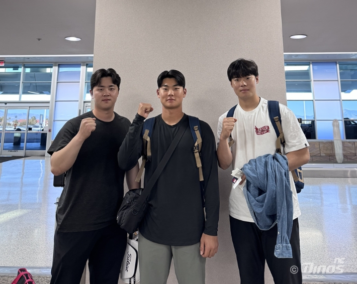 왼쪽부터 김형준, 김주원, 김영규. NC 다이노스 제공