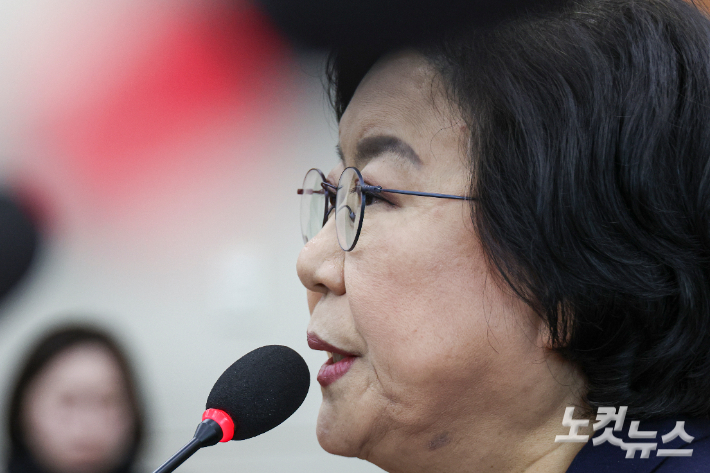 기획예산처 장관 후보자에서 낙마한 이혜훈 전 의원. 윤창원 기자