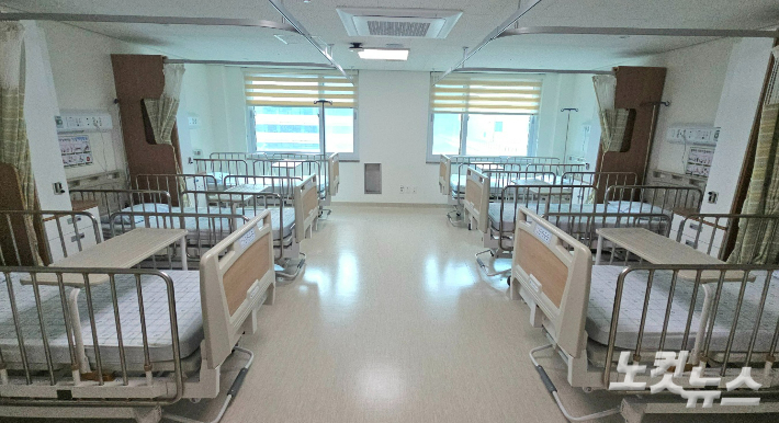 병실 내부. 임성민 기자