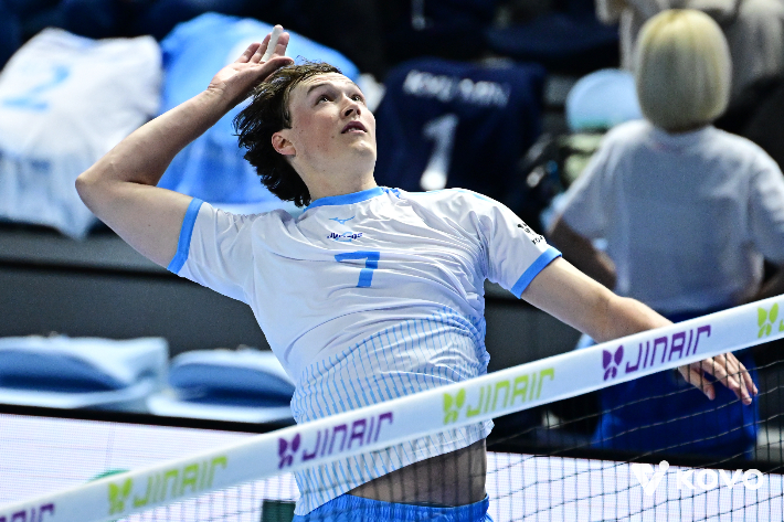 대한항공 이든. 한국배구연맹