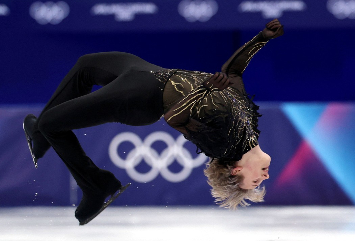 '백플립' 선보이는 일리야 말리닌. 연합뉴스