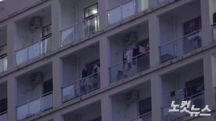 캄보디아에 있는 한 범죄단지 외부 모습. 남성경 기자