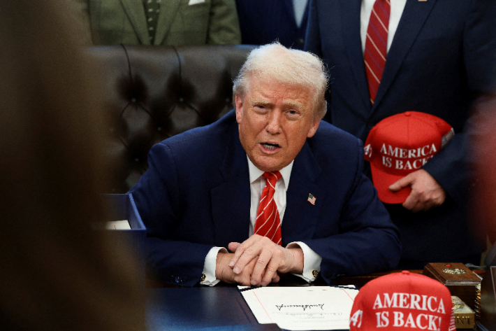 도널드 트럼프 미국 대통령. 연합뉴스