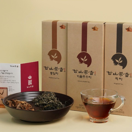 경주시의 고향사랑기부제 답례품인 감산다향 차. 경주시 제공