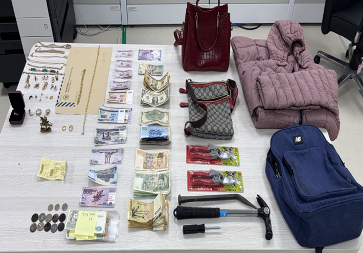 압수물. 대전경찰청 제공