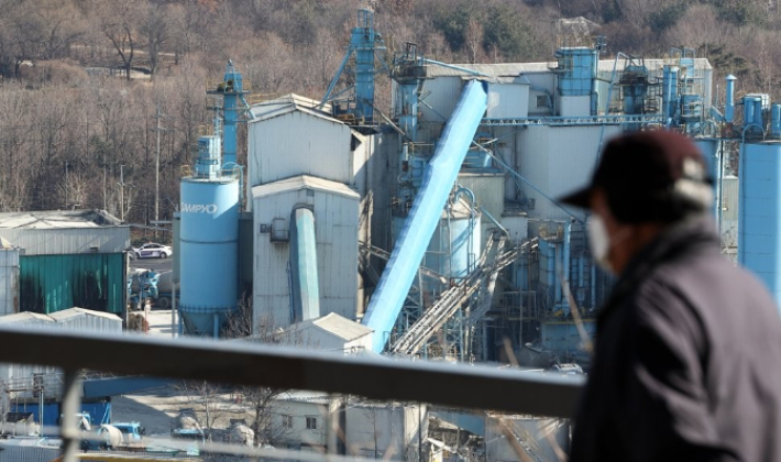 ㈜삼표 레미콘공장. 연합뉴스