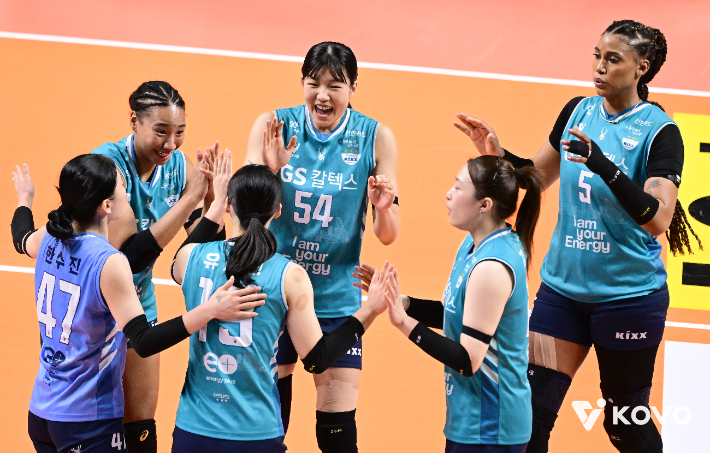 GS칼텍스 4연승. 한국배구연맹
