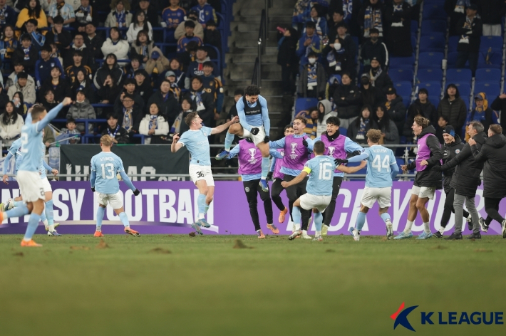 울산 꺾은 멜버른 시티. 한국프로축구연맹 제공