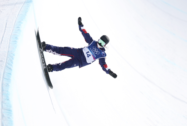 경기 펼치는 클로이 킴. 연합뉴스