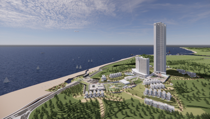 사천유원지 조감도. 강릉시 제공