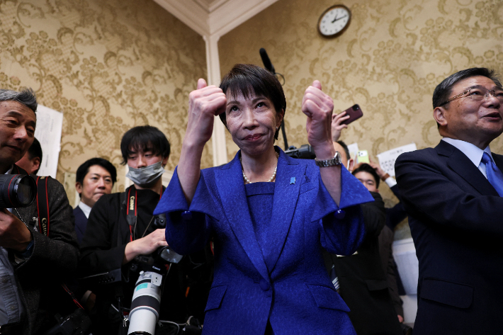 다카이치 사나에 일본 총리. 연합뉴스