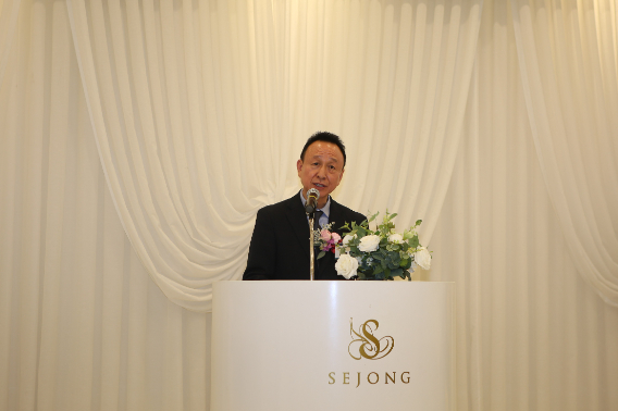 제28대 한림대 총동문회장으로 선출된 이주형 주식회사 쓰리케이비카스 대표이사. 한림대 제공