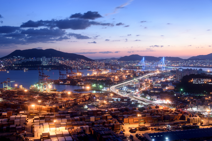 부산항 신선대감만터미널. BPA 제공