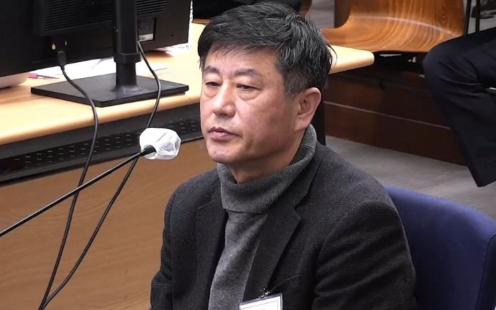 노상원 전 국군정보사령관. 서울중앙지방법원 제공