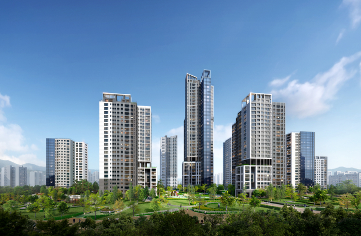 거여새마을 공공재개발 정비사업 투시도/ 국토부 제공